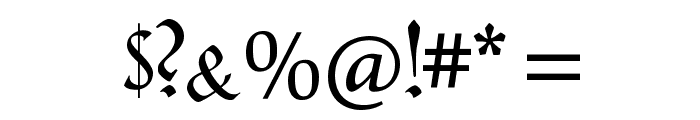 PopplFrakturCAT Font OTHER CHARS