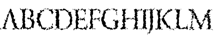 PorcupineRoman Font UPPERCASE