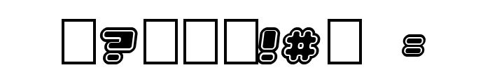 Pormask Ytterhud Font OTHER CHARS