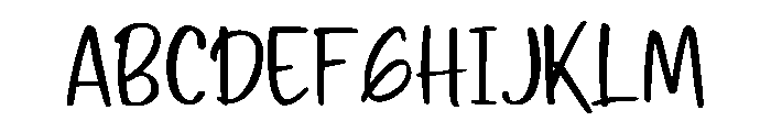 Porte Bon Heur Font UPPERCASE