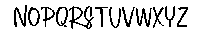 Porte Bon Heur Font UPPERCASE
