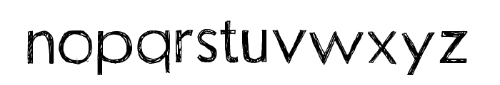 Positiv-A Font LOWERCASE