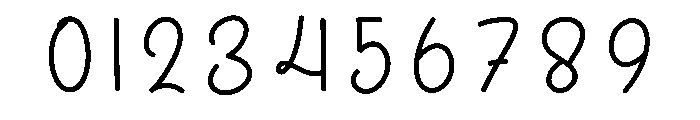 Positive1 Font OTHER CHARS