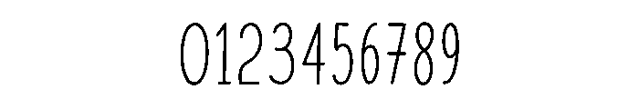 Possible Font OTHER CHARS