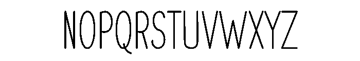 Possible Font LOWERCASE