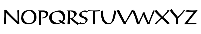 PostAntiqua Font UPPERCASE