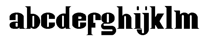 Posterfont Font UPPERCASE