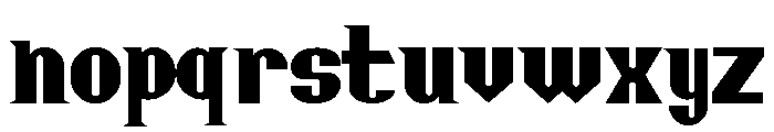 Posterfont Font UPPERCASE