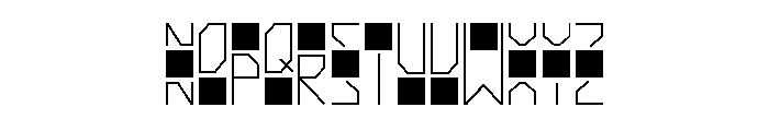 Postus Scriptus Font LOWERCASE