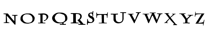 PotterFuseLetter Normal Font UPPERCASE