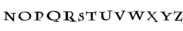 PotterFuseLetter Normal Font LOWERCASE