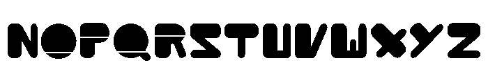 Powda Font UPPERCASE