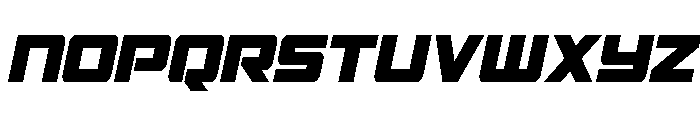 Power Broker Condensed Italic Font LOWERCASE