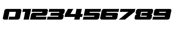 Power Broker Expanded Italic Font OTHER CHARS