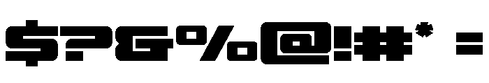 Power Broker Expanded Font OTHER CHARS
