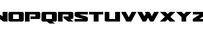 Power Broker Expanded Font UPPERCASE