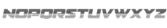 Power Broker Gradient 2 Italic Font UPPERCASE