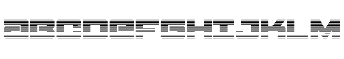 Power Broker Gradient 2 Font UPPERCASE
