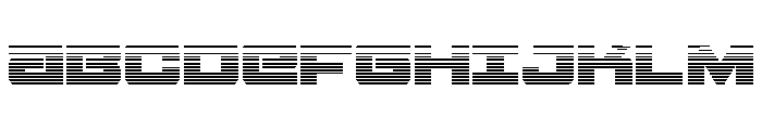 Power Broker Gradient Font UPPERCASE