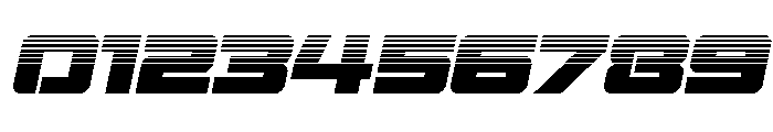 Power Broker Halftone Italic Font OTHER CHARS