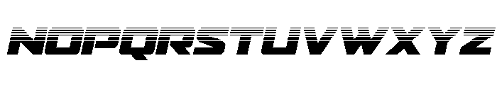 Power Broker Halftone Italic Font UPPERCASE