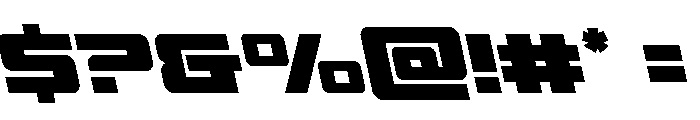 Power Broker Leftalic Font OTHER CHARS