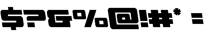 Power Broker Semi-Leftalic Font OTHER CHARS