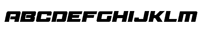 Power Broker Spaced Italic FONT