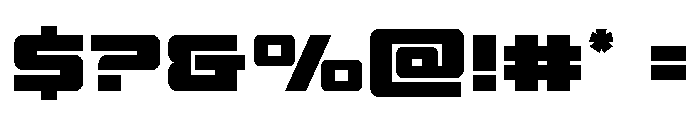 Power Broker Spaced Font OTHER CHARS