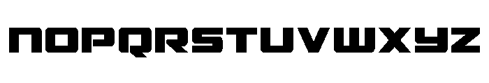 Power Broker Spaced Font LOWERCASE