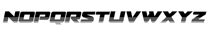 Power Broker Twotone Italic Font UPPERCASE
