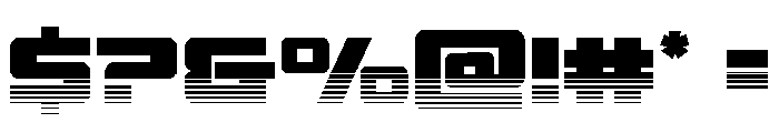 Power Broker Twotone Font OTHER CHARS