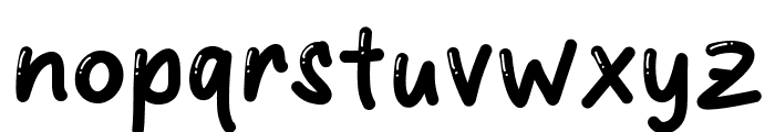 Power Bubble Font LOWERCASE