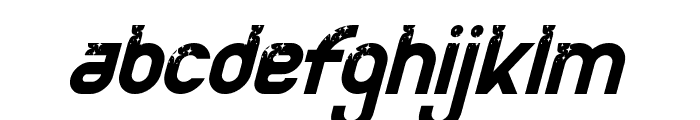 Power Clean Demo Bold Italic Font LOWERCASE