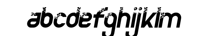 Power Clean Demo Italic Font LOWERCASE