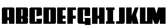 Power Lord Expanded Font UPPERCASE