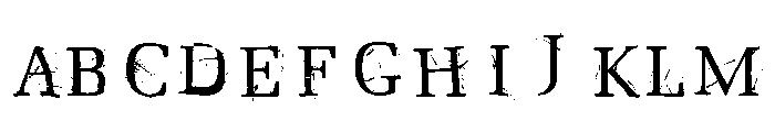 postnuclear Font UPPERCASE