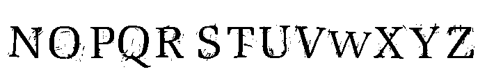 postnuclear Font UPPERCASE