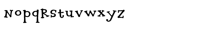 Pocket Serif PX Bold Font LOWERCASE