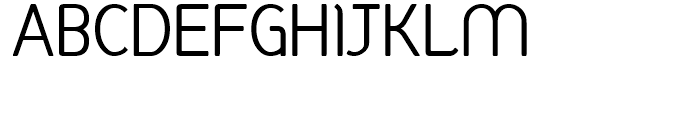 Podium Regular Font UPPERCASE