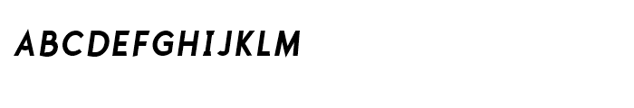 Polymer Medium Caps Italic Font LOWERCASE