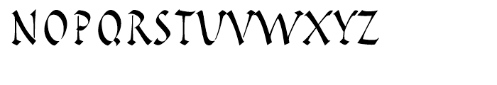 Pompeijana Roman Font LOWERCASE