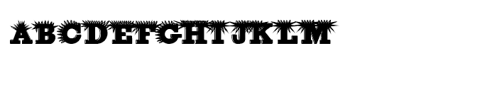 Porcupine Regular Font LOWERCASE