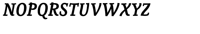 Poseidon Medium Italic Font UPPERCASE