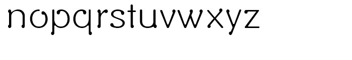 Potager Italic Font LOWERCASE