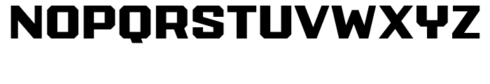 PowerStation Solid Wide Font UPPERCASE