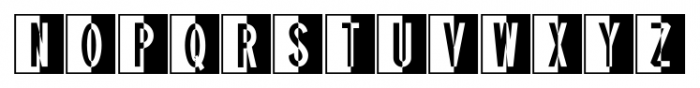 Pocket Initials JNL Regular Font LOWERCASE