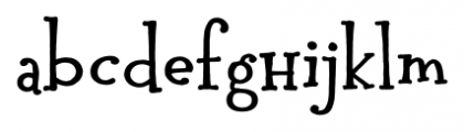 Pocket Serif Px Bold Font LOWERCASE