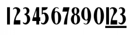 Point of Sale JNL Regular Font LOWERCASE