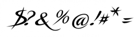PointinoB Regular Font OTHER CHARS